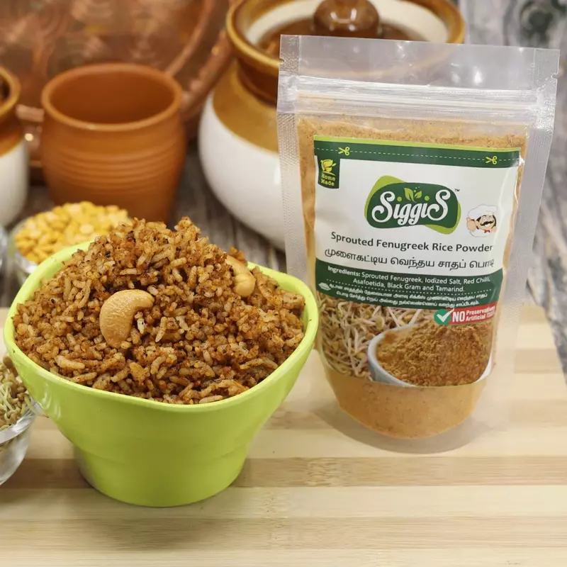 Sprouted Fenugreek Instant Rice Mix 100g Sprouted Fenugreek Instant Rice Mix 100g